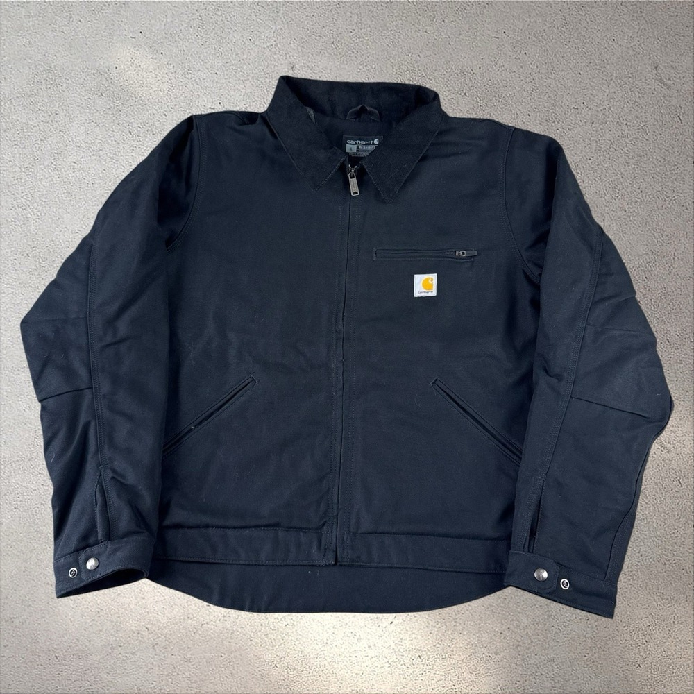 NWOT Carhartt Detroit Jacket Men's Large Relaxed‎ Fit 103828 J01 Blanket Lined